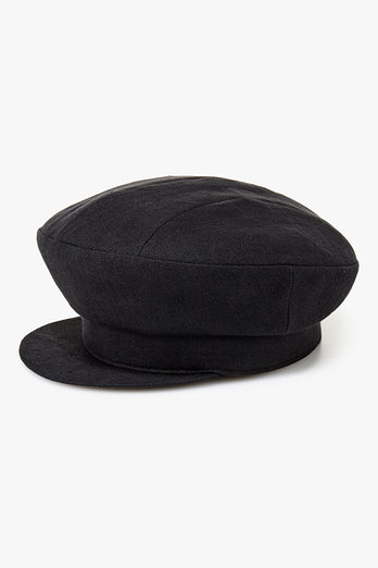 Yohji Yamamoto [FEMME] 린넨 모터사이클 캡 | 신세계V