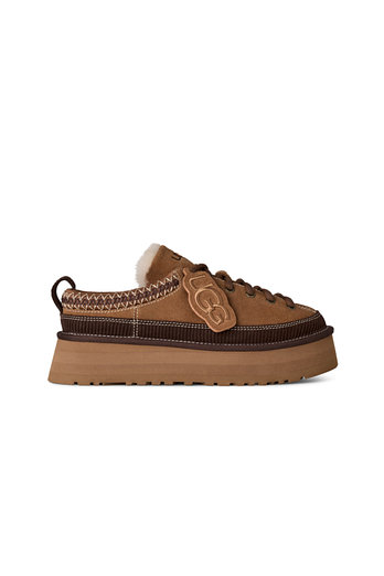 UGG [WOMEN] 슈레이스 스웨이드 플랫폼 슬리퍼 (헤리티지 레이스업 슬리퍼) | 신세계V