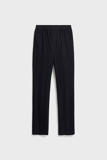 POTTERY Wool Jersey Banding Pants_Black | 신세계V