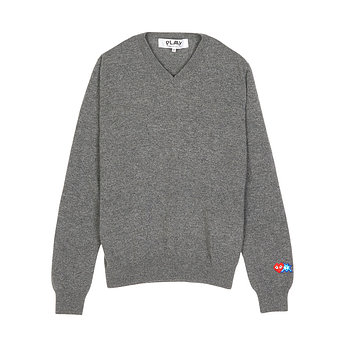 COMME DES GARCONS [COMME DES GARCONS] 꼼데가르송 X 인베이더 더블와펜 니트 AZ N086 051 3 (남여공용) | 신세계V