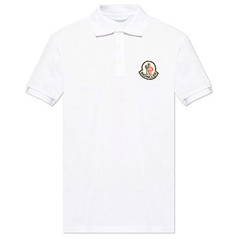 MONCLER [명품] 몽클레어 24FW 폴로 티셔츠 화이트 8A000 05 89A16 00A 40481200 | 신세계V