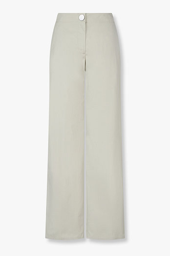 ARMANI EXCHANGE 여성 메탈 스냅 클로저 치노 팬츠 | 신세계V