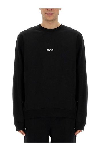 MSGM 엠에스지엠 긴팔 티셔츠 3640MM551 247000 99 BLACK DOM | 신세계V