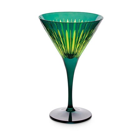 L'OBJET [L'OBJET(로브제)]Prism martini Glass GREEN | 신세계V