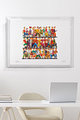 데이비드 걸스타인, 판화 5th Avenue F (100 Editions) 액자포함