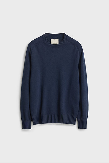 POTTERY Comfort Crewneck Knit (Cotton)_Navy | 신세계V