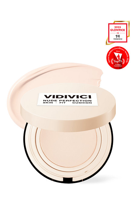 VIDIVICI 누드 퍼펙션 스킨 핏 쿠션 본품 SPF 50+ PA++++ (17N 페어) | 신세계V