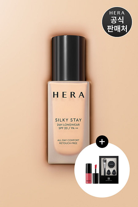 HERA 헤라 실키 스테이 24H 롱웨어 파운데이션 30g | 신세계V