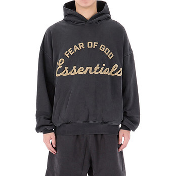 FEAR OF GOD [명품] 26SS 피어오브갓 에센셜 트레이닝 90s 후드티 192SP264461F FADEDBLACK 50641160 | 신세계V