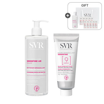 SVR [단독][민감클렌징SET] 에스브이알 센시파인 오미셀라 클렌징 워터 400ml+센시파인 밤데마끼앙 100g | 신세계V