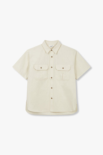 MAN ON THE BOON [WOOLRICH] 투 포켓 코튼 블렌드 셔츠 | 신세계V