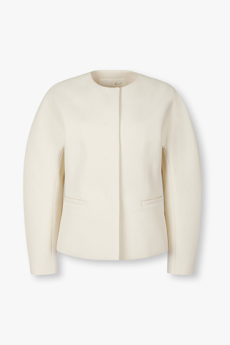 볼륨 슬리브 히든 자켓