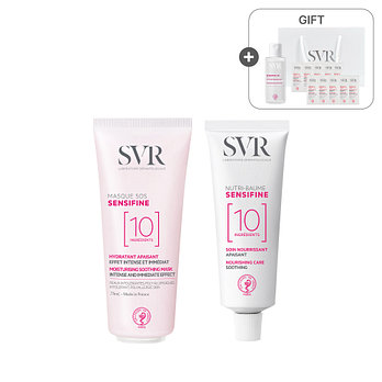 SVR [단독][민감피부SET] 에스브이알 센시파인 SOS마스크 75ml+뉴트리밤 40ml | 신세계V