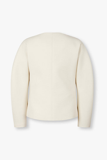 볼륨 슬리브 히든 자켓