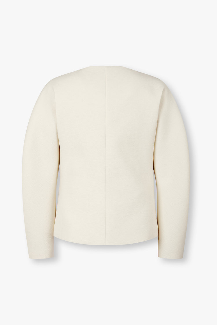 볼륨 슬리브 히든 자켓