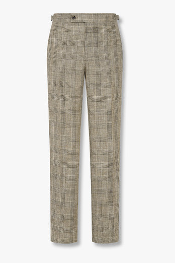 MAN ON THE BOON 썸머 체크 패턴 수트 팬츠 | 신세계V