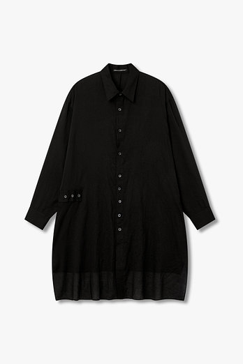 Yohji Yamamoto [FEMME]크링클 릴렉스트 핏 블라우스 | 신세계V