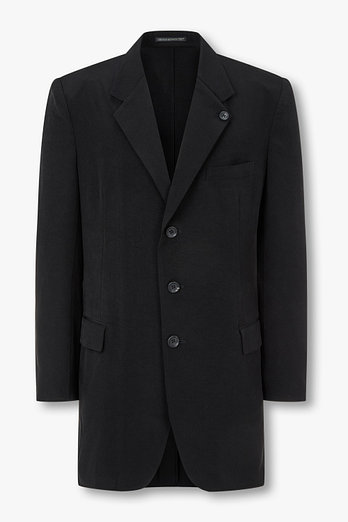 Yohji Yamamoto [HOMME]폴리 블렌드 노치트 라펠 자켓 | 신세계V