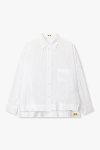 Yohji Yamamoto [REGULATION] 원 포켓 롱 슬리브 셔츠 | 신세계V