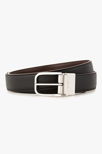 PAUL SMITH 배색 레더 리버서블 벨트 | 신세계V