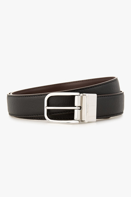 PAUL SMITH 배색 레더 리버서블 벨트 | 신세계V