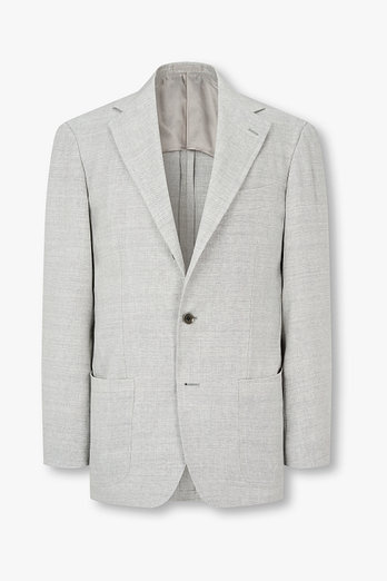 MAN ON THE BOON [RING JACKET] 린넨 블렌드 싱글 자켓 | 신세계V