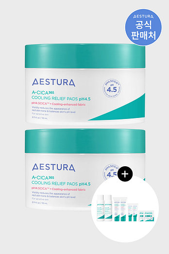AESTURA 에스트라 에이시카365 패드 60매 x 2개 | 신세계V