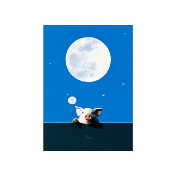 ARTISH A3 포스터 Olivia over the Wall(moon), 2011 / 송형노(Song HyeongNo) | 신세계V