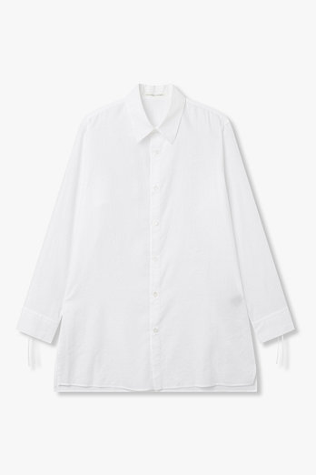 Yohji Yamamoto [FEMME]리본 롱 슬리브 블라우스 | 신세계V
