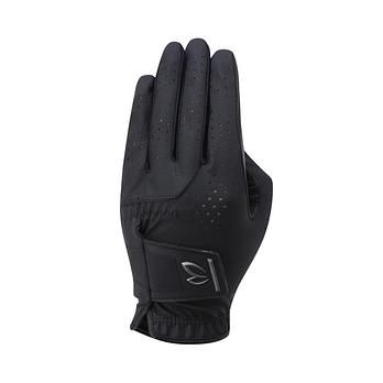 MASTER BUNNY EDITION 남성 펀칭 로고 한손 장갑 411C3GV801_BK | 신세계V