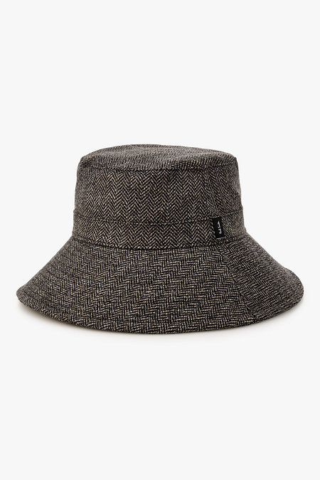 PAUL SMITH 캐시미어 울 헤링본 버킷햇 | 신세계V