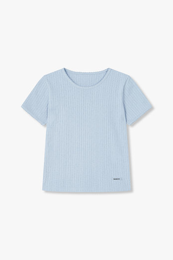 GCUT 로고 패치 코튼 저지 티셔츠 | 신세계V