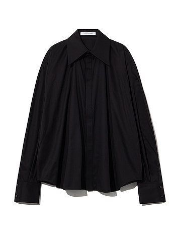 ADEKUVER [BIANCA SAUNDERS] 비앙카 손더스 블랙 프루트 스탠드 셔츠 540 | 신세계V