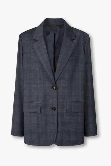 플랩 포켓 싱글 자켓