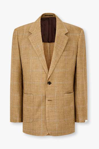 MAN ON THE BOON 체크 싱글 자켓 | 신세계V