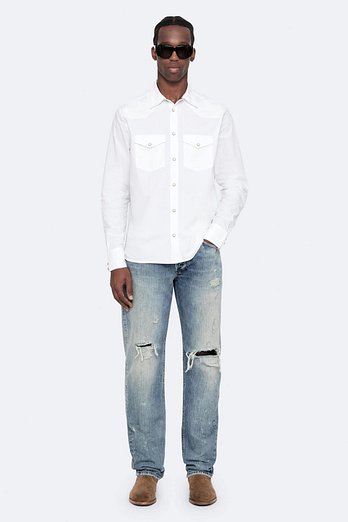 ALLSAINTS 올세인츠 케닐 롱슬리브 셔츠 M126SF-10 | 신세계V