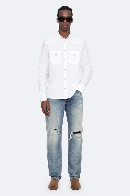 ALLSAINTS 올세인츠 케닐 롱슬리브 셔츠 M126SF-10 | 신세계V