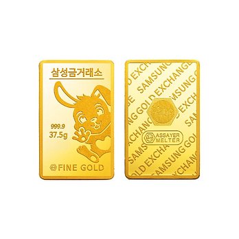 삼성금거래소 [삼성금거래소] 토끼 골드바 37.5g | 신세계V