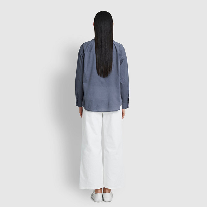 여 라이트데님 와이드 팬츠