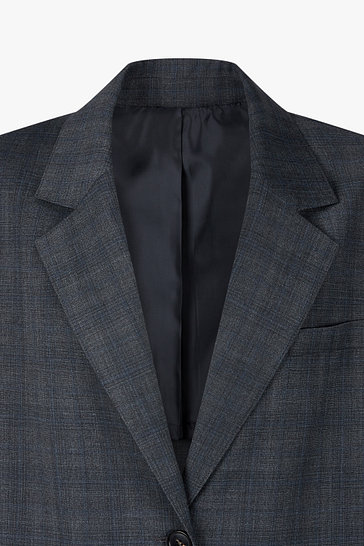 플랩 포켓 싱글 자켓