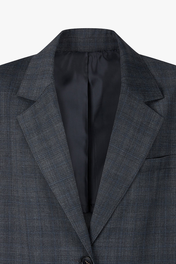 플랩 포켓 싱글 자켓