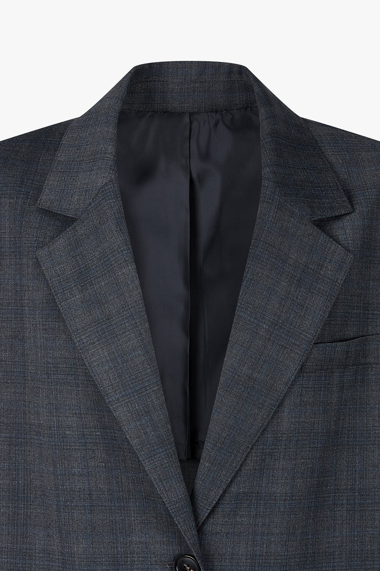 플랩 포켓 싱글 자켓