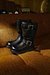 [UGG x Willy Chavarria] [남여공용] 버클 풀그레인 레더 바이커 부츠 (UGG 윌리 차바리아 바이커)