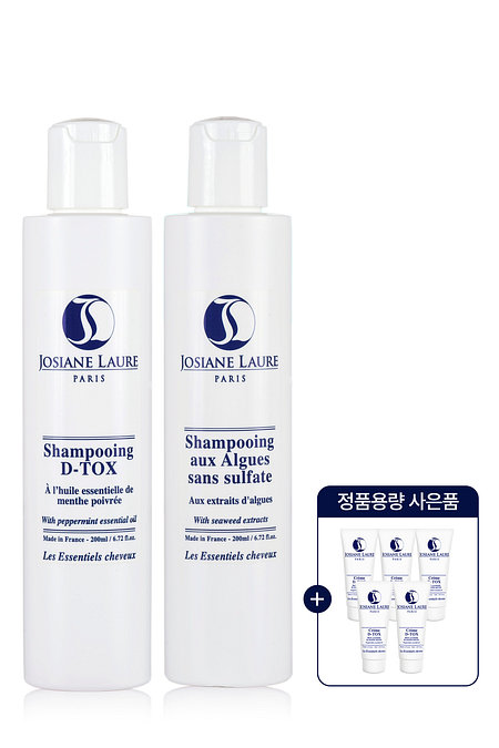 JOSIANE LAURE [조지앙 로르] [정품용량 사은품 증정]미네랄 디-톡스 샴푸 & 두피 탄력샴푸 세트 | 신세계V
