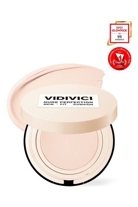 VIDIVICI 누드 퍼펙션 스킨 핏 쿠션 본품 SPF 50+ PA++++ (19NC 라이트) | 신세계V