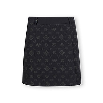 MCKAYSON 맥케이슨여성 FW 로고 패턴 큐롯 스커트 MBW4PC003 BLA | 신세계V