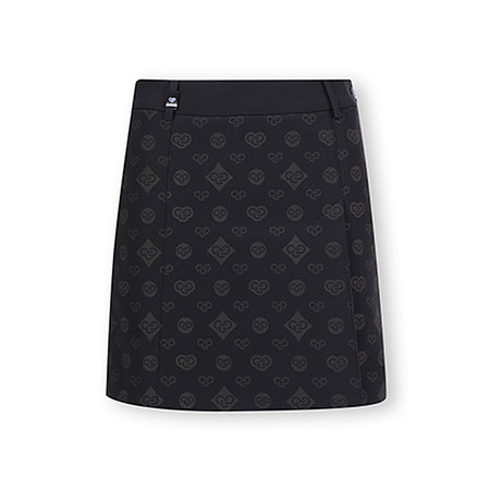 MCKAYSON 맥케이슨여성 FW 로고 패턴 큐롯 스커트 MBW4PC003 BLA | 신세계V