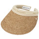 [HELEN KAMINSKI] 헬렌카민스키 비앙카 10 여성 바이저 HAT50265 NOUGAT NATURAL LOGO