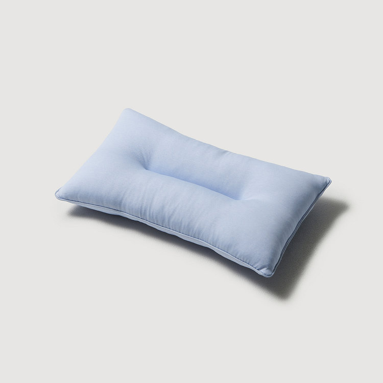JAJU AIR 냉감 워셔블 경추 베개 50x30cm 블루