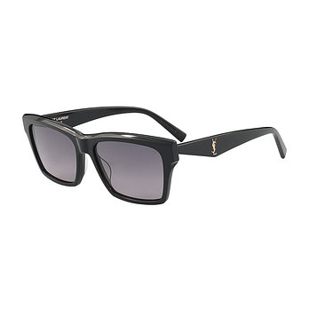 SAINT LAURENT EYEWEAR 생로랑 명품 선글라스 SL M104 001 스퀘어 뿔테 자외선차단 여자 남자 | 신세계V